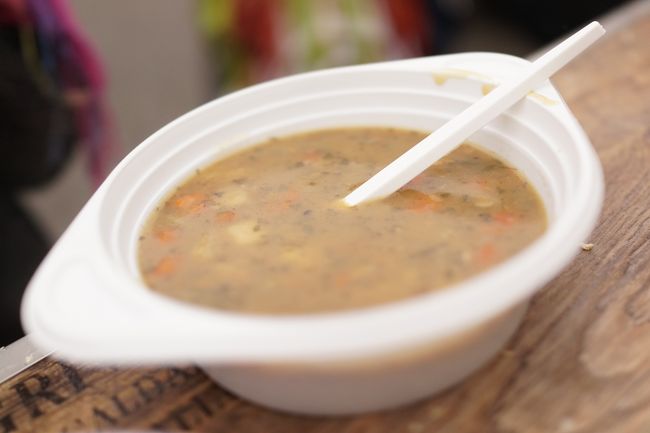 まめスープ<br />妹とシェアして。