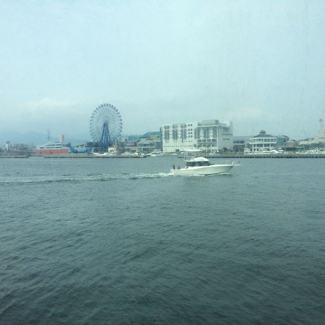 写真は海上タクシー@片道500です。これならフェリーを待たずに行けちゃいます。フェリーだと片道260円です。