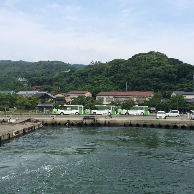 あっと言う間に能古島到着です。