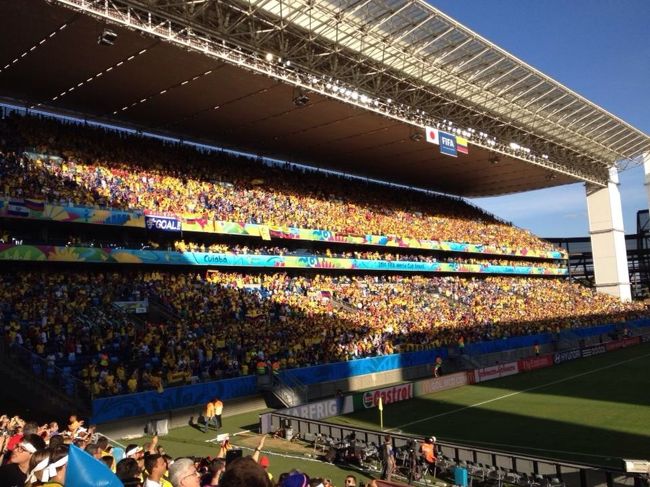 ほぼコロンビアのホーム！