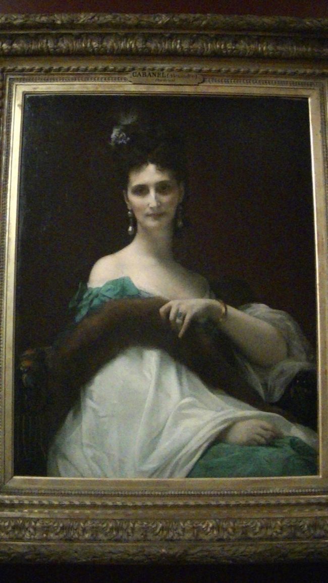 Alexandre Cabanel・1823-1889・<br /><br />La Comtesse DeKeller<br /><br />アレクサンドル・カバネル・<br /><br />有名な絵画・<br />ヴィーナスの誕生・1863・オルセー蔵<br />（今回、展示無し<br /><br />Keller伯爵夫人・1873・<br /><br /><br /><br />