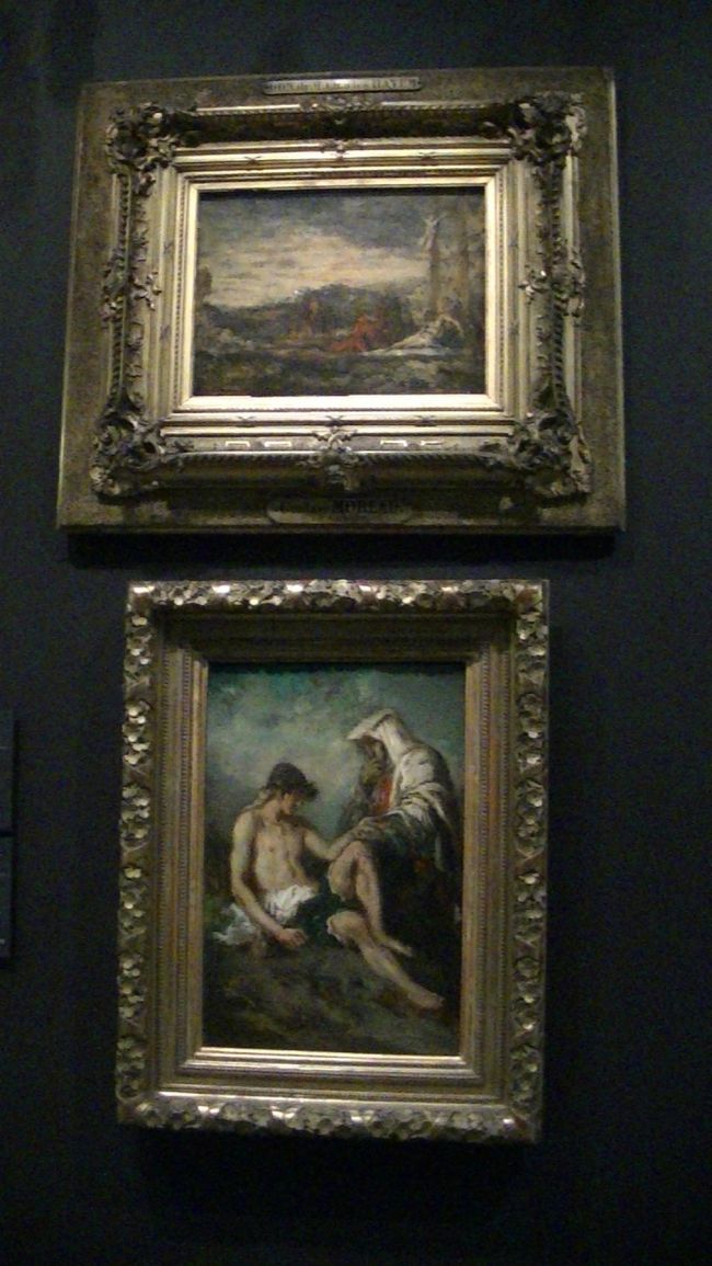 Gustave Moreau<br /><br /><br />上・Calvaire・1867<br />下・L&#39;enfance de Sixte Qoint・・・・<br /><br />オルフェウスは展示されていなかった。<br />ただ、2010に国立新美術館に来ました。<br /><br />パリで行きたい美術館のひとつ。<br />画風は好きなものも、苦手なものも。