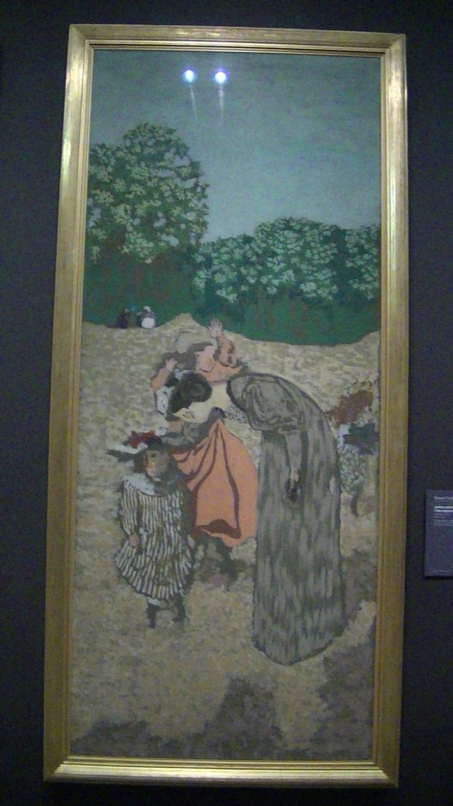 同上・<br /><br />I&#39;interrogatoire・<br />問いかけ・1978・<br /><br />ナビ派結成の6年後に描かれた<br />画家26歳の作品。