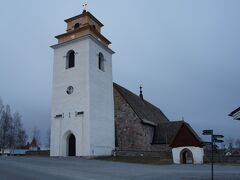 ガンメルスタードの教会街(Gammelstads kyrkstad)とフロントラニング通り(Framlänningsvägen)