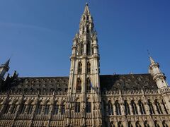 まずは前日にも訪れたグランプラスへ。
それにしてもいい天気。