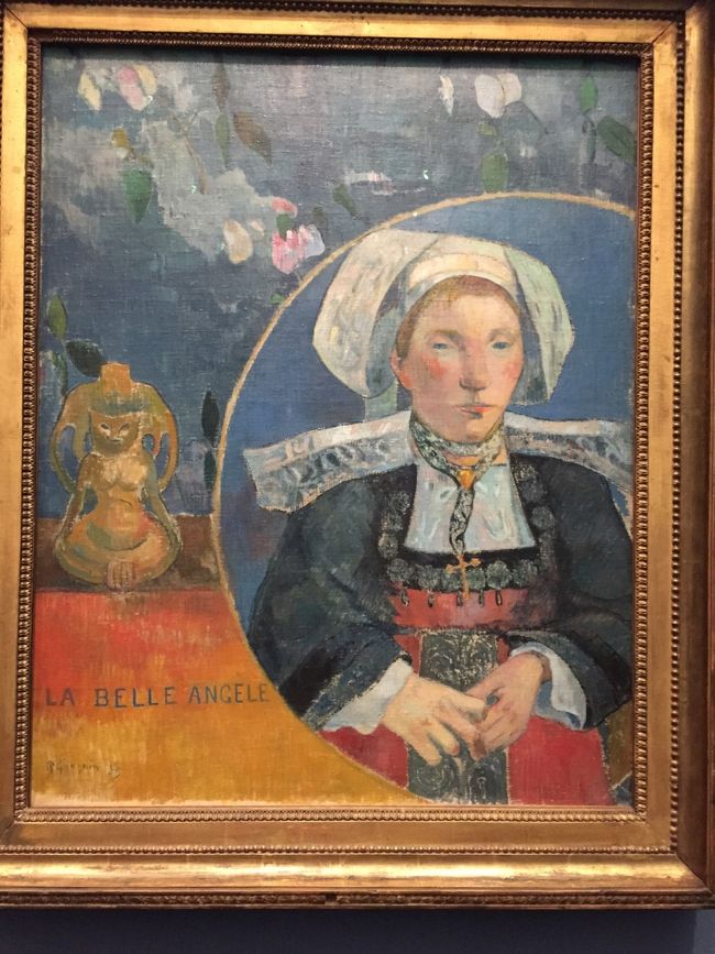 同上・1889・<br /><br />La belle Angele<br /><br />美しきアンジェール