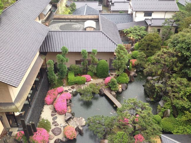 庭園が綺麗です。