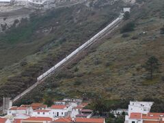 シティオ地区へ上るケーブルカー
私たちはバスで昇ります