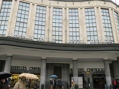 ブリュッセル中央駅に到着。