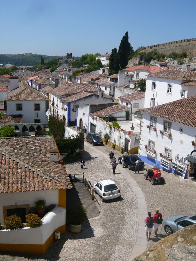 オビドスの街並み