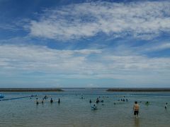 午後は海水浴！ANAインターコンチネンタル併設のマエザトビーチへ！
駐車場、シャワーなど無料なので便利！

