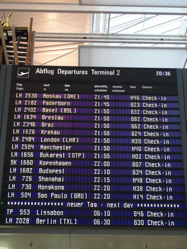 待ち時間が長かったけど、ようやくSãoPaulo行きが登場