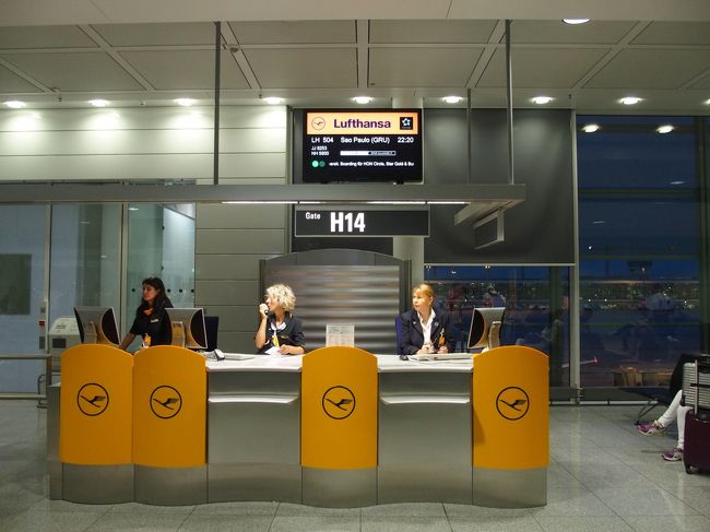 SãoPaulo行き搭乗ゲート