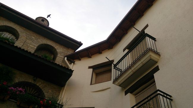 沢山のツバメが行きかっていました。<br />日本のツバメより少し大きい様な感じです。