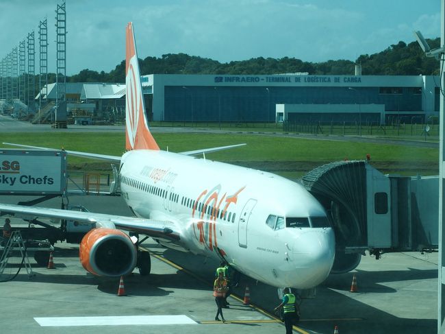 2時間のフライトでSalvador到着