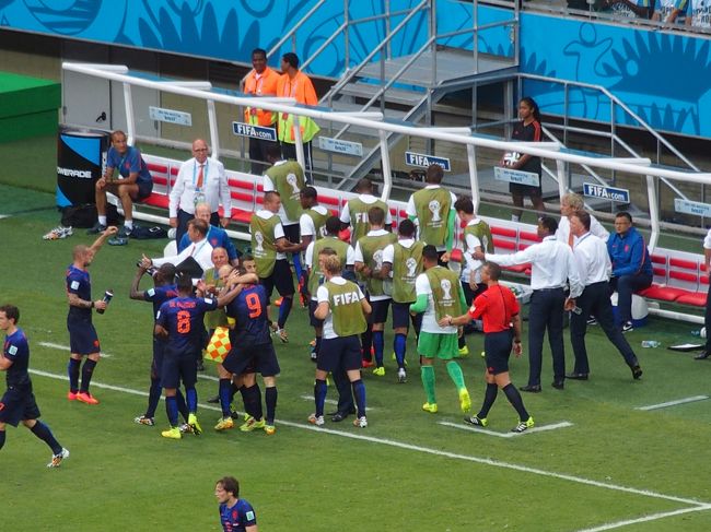 例のRvPのダイビングヘッドで同点に追いつく