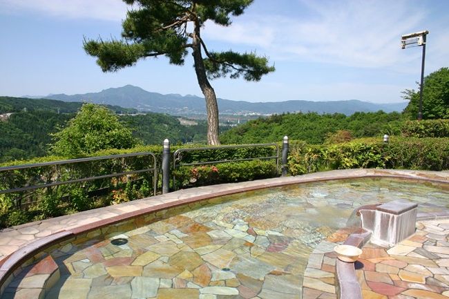 道の駅に併設された温泉施設、露天風呂もあってとても良かった。<br />流石に女湯の写真は撮れないので、HPから持ってきました。ちょっと高めのツアーでしたが、バスは大型でお弁当付き、温泉付きで満足度は高かったです。<br />