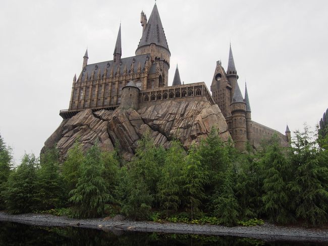 晴れてたら、夜景ならきっとまた違う魅力がありそうな、お城♪