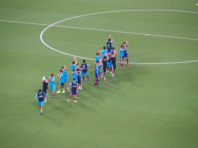 日本代表選手入場