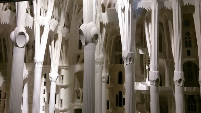 これも模型<br /><br />一見、この形は何なの？と思ってしまいましたが<br />全ての形は自然界からの発想だという展示物を見ました。<br /><br />なるほどねぇ〜<br />やっぱり天才は見る所が違うんだなぁ〜