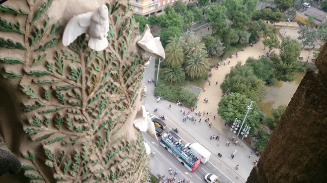 地上がはるか下の方に見えます。