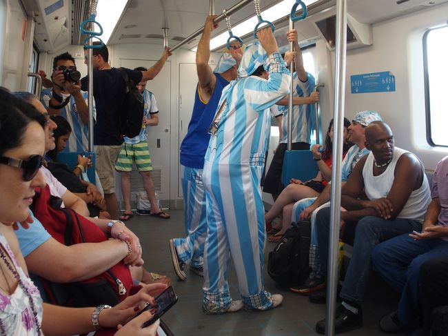 こんなノリのアルヘンサポも（笑）