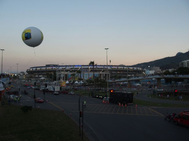 日暮れのMaracanã