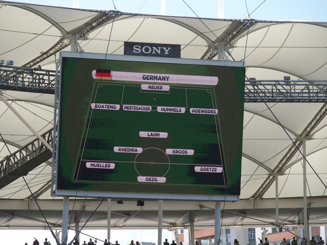 ゲルマンのスタメン。Barcelona的ゼロトップか