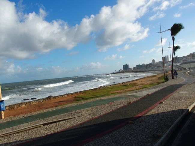 Salvadorの海岸線。素晴らしい景色だ！