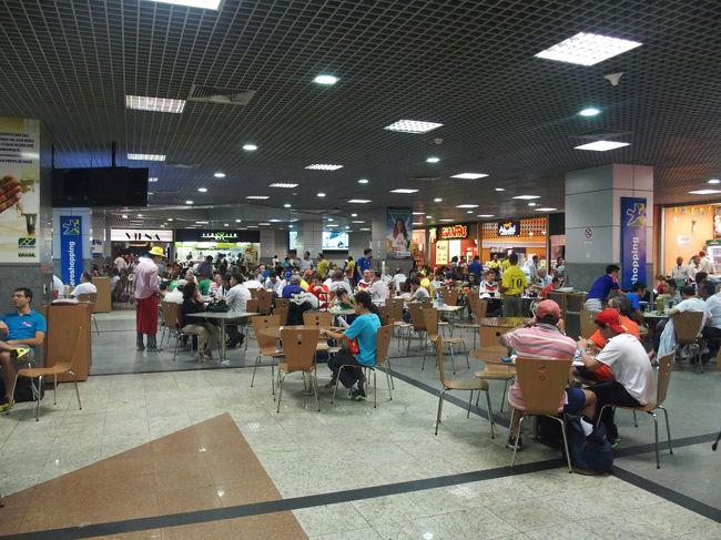 搭乗を待つゲルマンサポ