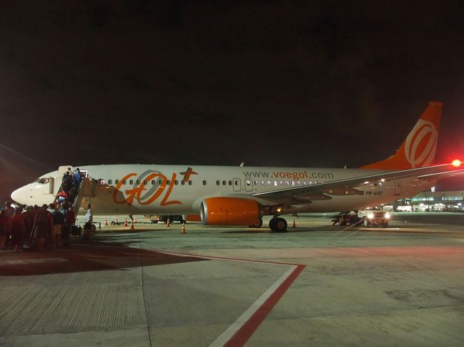 このヒコーキでRio de Janeiroへ飛ぶ