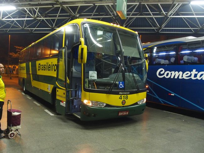 開幕戦当日の朝以来のSão Paulo到着。なんか強制送還された気分なのだが（苦笑）