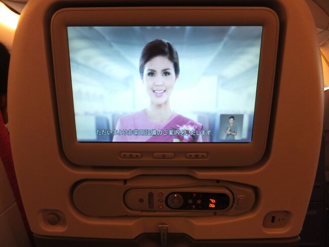 モニターもでかい