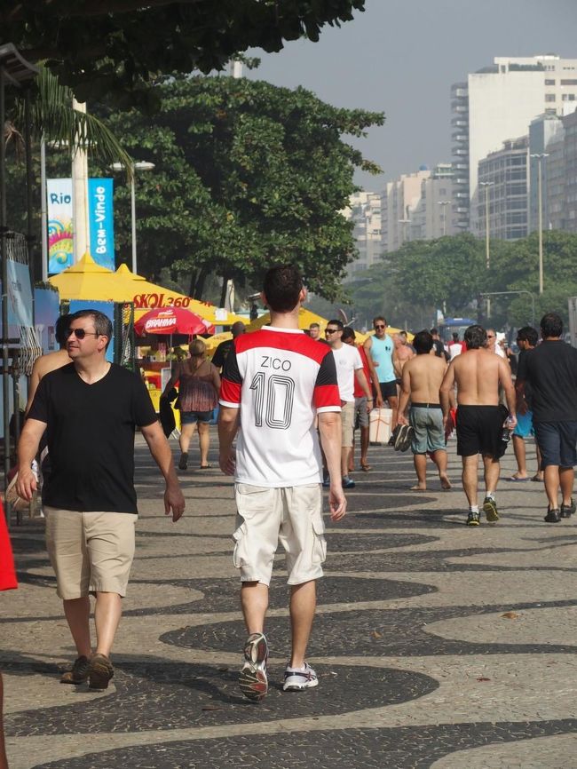 Rioではお約束の光景