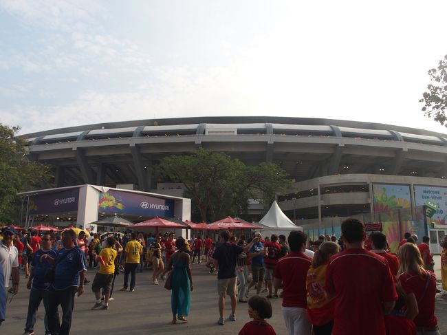 この方向からのMaracanã 