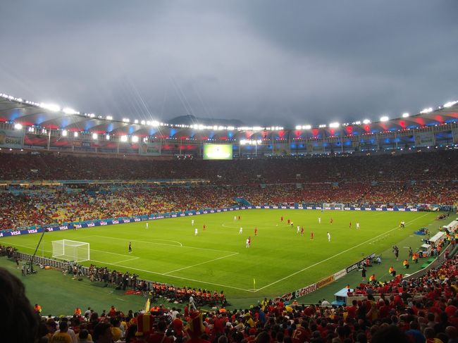 後半キックオフ。相変わらず雲が厚い