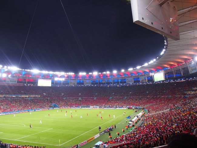 日が暮れたMaracanã 