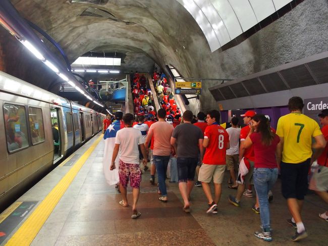 フライトまで少し時間があるのでコパカバーナへ行ってみる