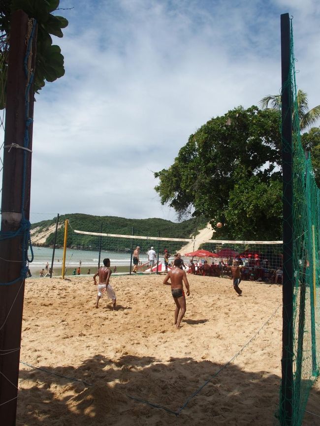 例によってビーチバレー