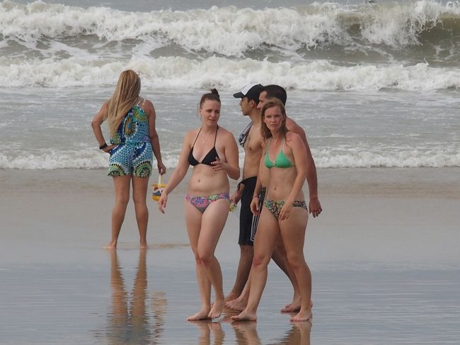 ビーチのお約束の光景その２