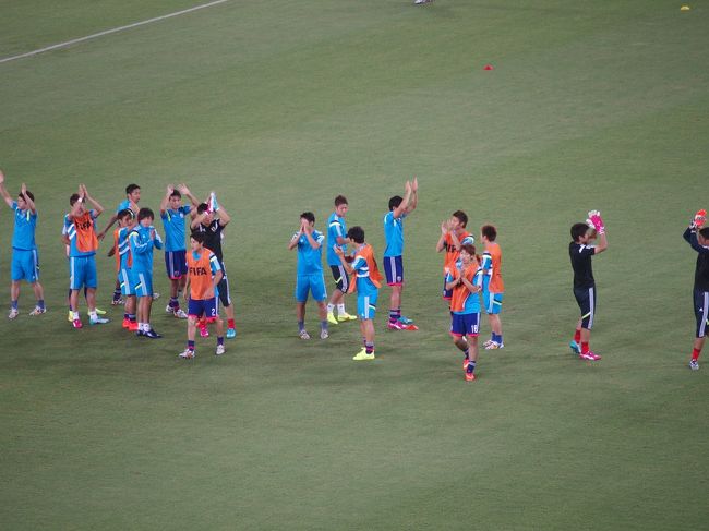 ウォーミングアップに登場