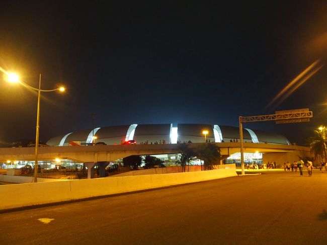 スタジアムの夜景