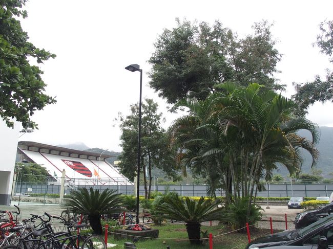 練習場の観客席。Oranjeがここを拠点としてたが、非公開なので見学はできない