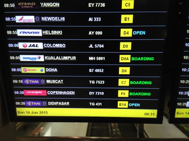 ここから本番。バンコク⇔デンパサール間はユナイテッド航空<br />のマイレージ特典で。なので空港利用料のみ実費負担で約４３００円。<br />ってことは１９６９０＋４３００＝２３９９０円しかかかっていません。