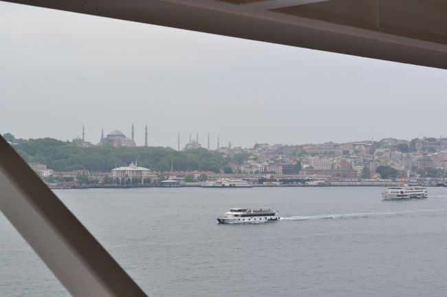 ヨーロッパ側にあるブルーモスクが見えてきました。