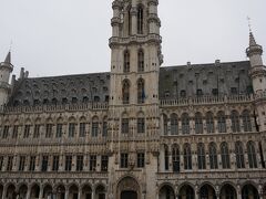 朝7:30頃グランプラスに行くとほとんど人がいませんでした。これで晴れていたら最高だったのになぁ。

ただグランプラスに行く途中の道ではゴミがたくさん落ちていて朝からテンションが下がってしまった。
ヨーロッパは建物はきれいなのに、街のゴミの多さに嫌気がさす。