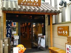 鰻に胃を占拠されて（自ら望んだくせに）ふらふらになるも、残りの時間で小田原市街を散策します。
小田原駅前にはういろうの店なのに薬局！？があってちょっとびっくり。ういろうってお菓子である前にそもそもお薬だったんですね。