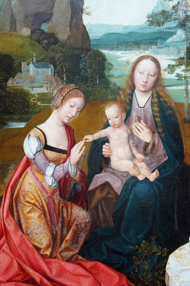 晩春のベルギー旅行(18)ブリュージュの「グルーニング美術館」で、ヒエロニムス・ボスからルネ・マグリットまでフランドルの絵画の歴史を辿る。