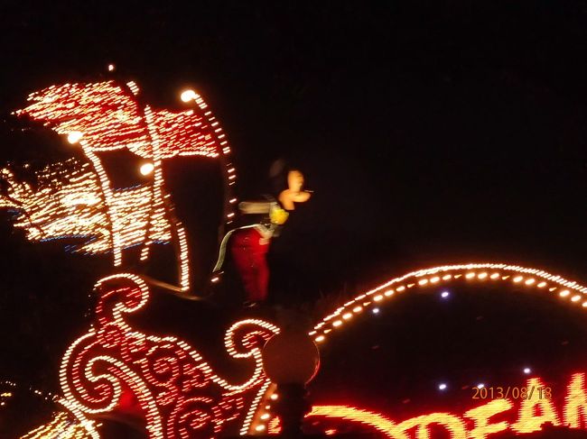 パレードを見て帰りますよ