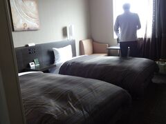 石巻の宿はホテルルートイン石巻中央
コンフォートツインのお部屋です。１３，０００円でした